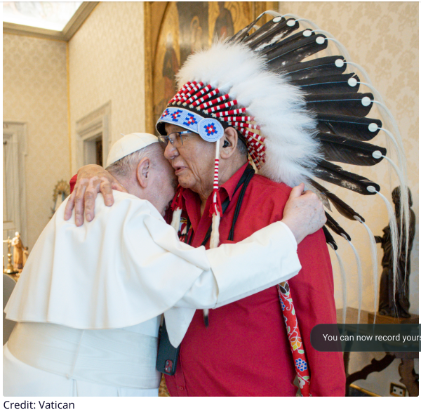 Healing and reconciliation Pope Francis